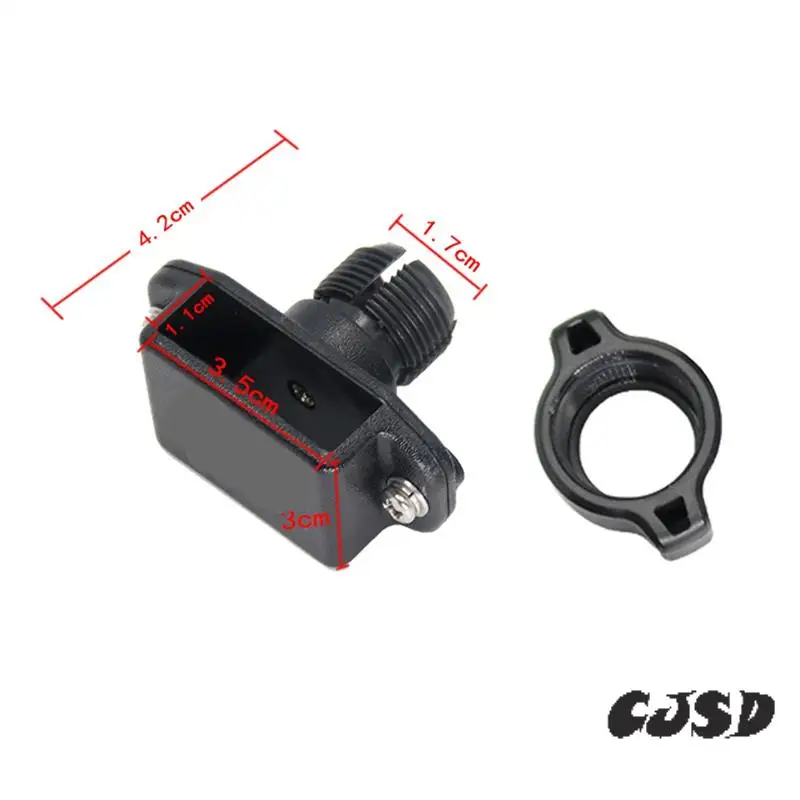 CJSD-17Mm Round Ball Car Mount Holder Universal Car Mount Accessory For Walkie Talkie Devices Easy Installation Suction
