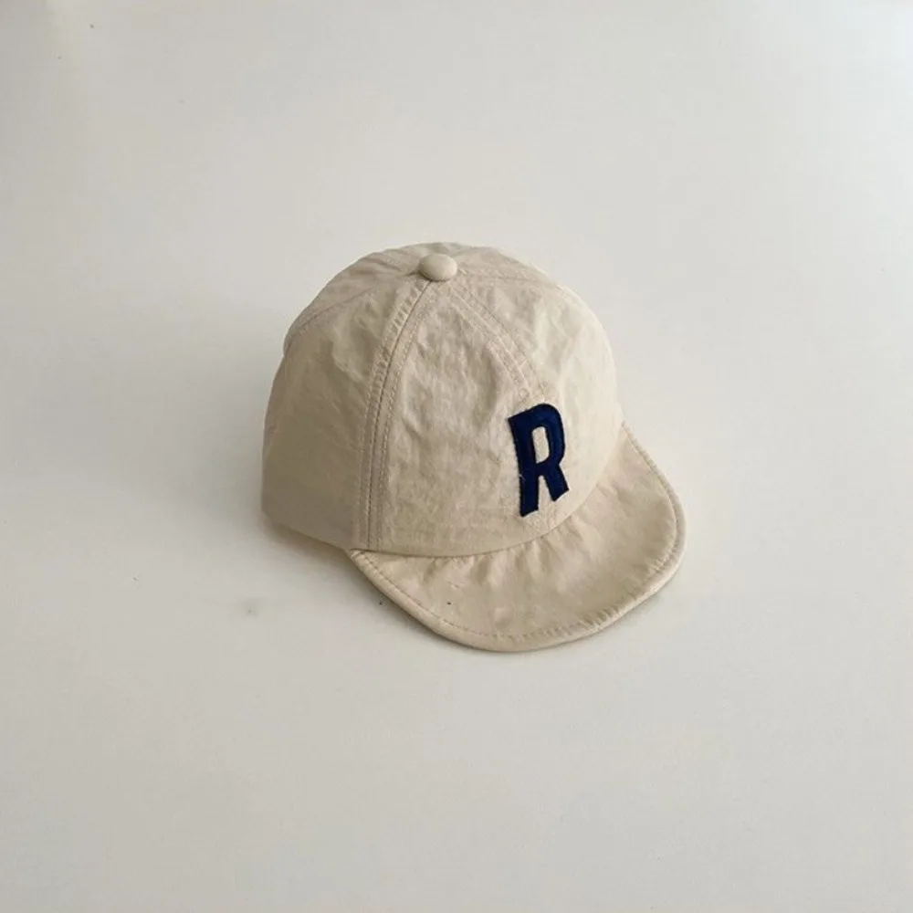 

Korean Summer Letter Baseball Cap Quick-drying Thin Children Peaked Hat Outdoor Breathable Baby Sunscreen Cap Boys Girls