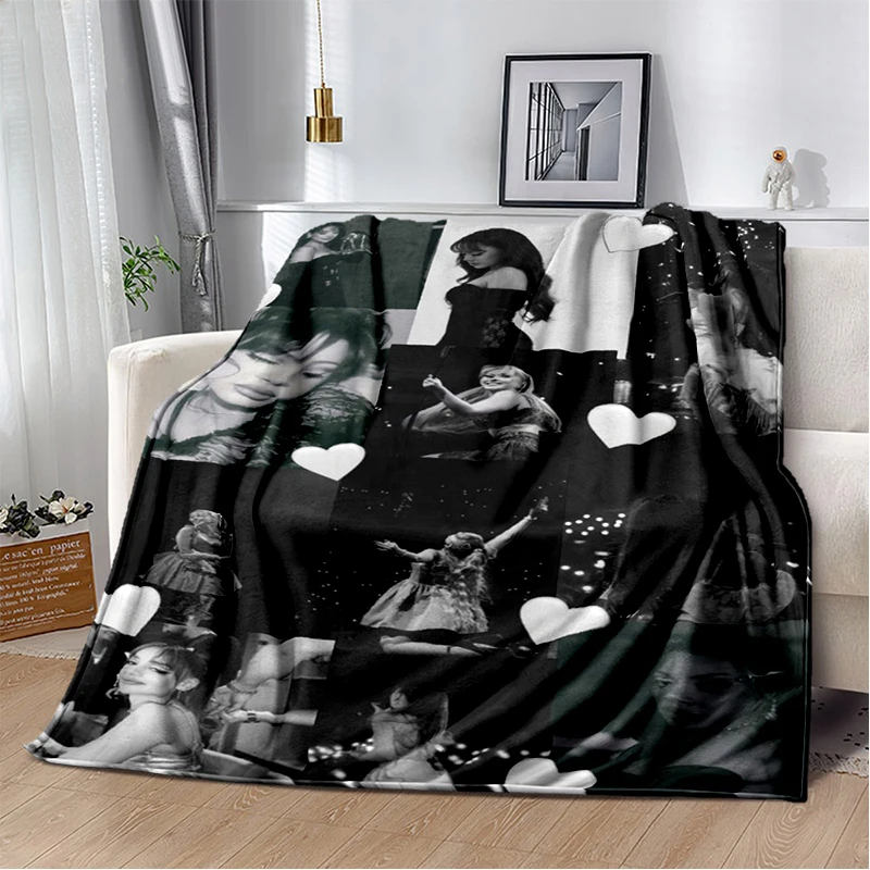 Customize 3D Ayliva Lieb Pop Singer  Soft Flannel Blanket for Bed Bedroom Sofa Picnic,Throw Blanket for Cover Outdoors Leisure G