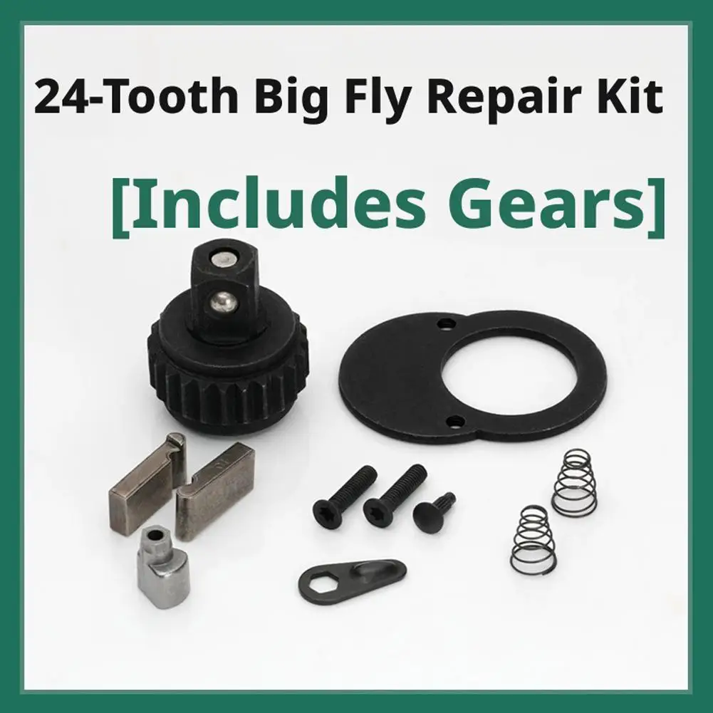 Ratchet Wrench Accessories Ratchet Wrench Repair Kit 24 Tooth Ratchet Head Replacement Part Machine Tool view 4