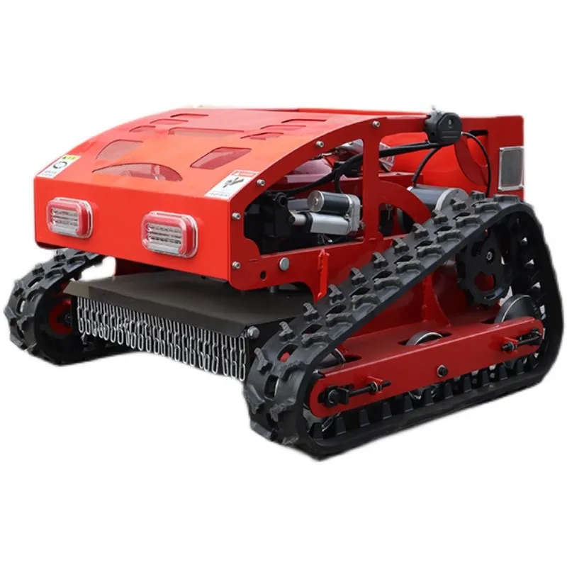 

Wireless Remote Control Intelligent Dam Weeding Machine Mini Automatic Lawn Mower for Afforest