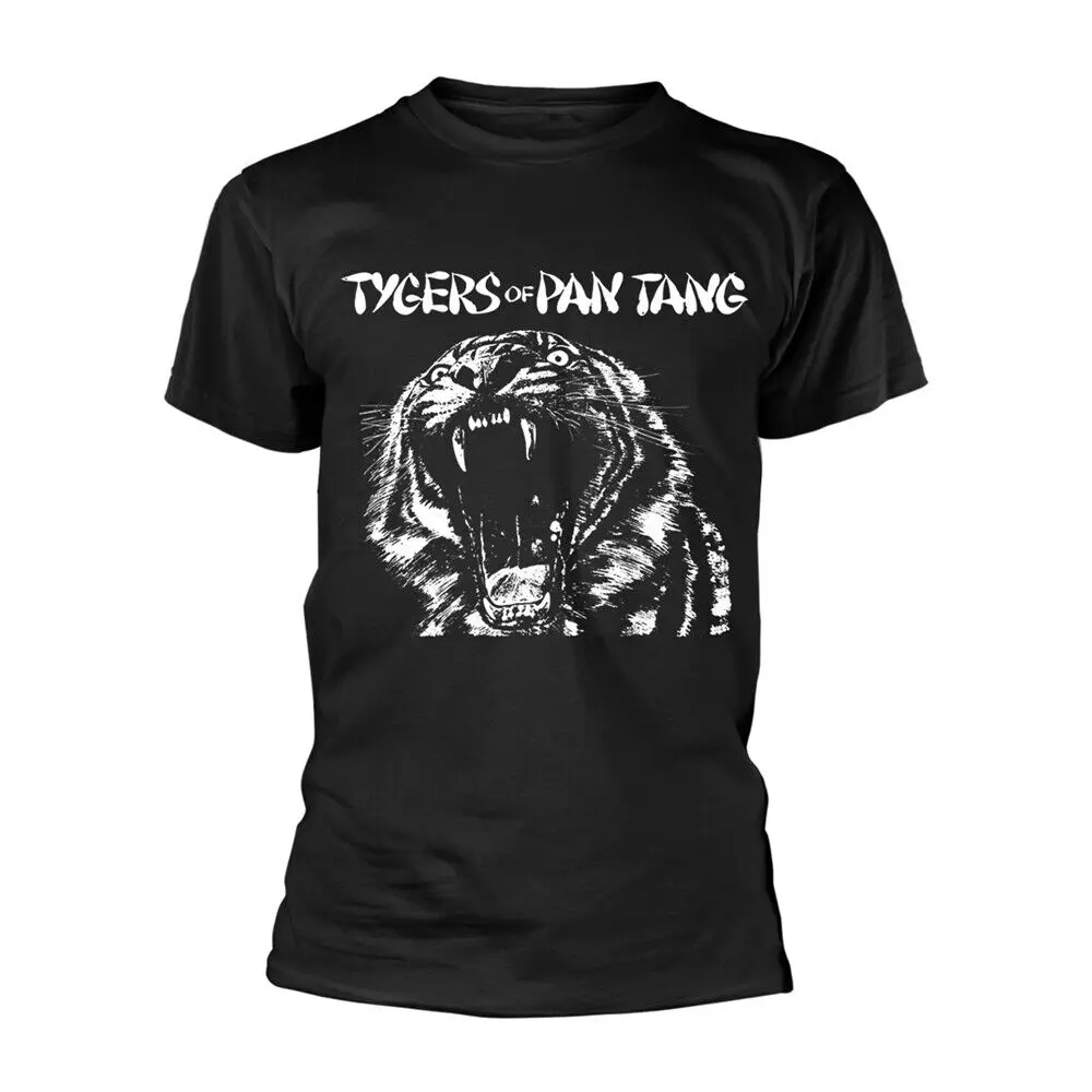 TYGERS OF PAN TANG - TIGER BLACK T-Shirt Small  High Quality 100%Cotton Short Sleeve