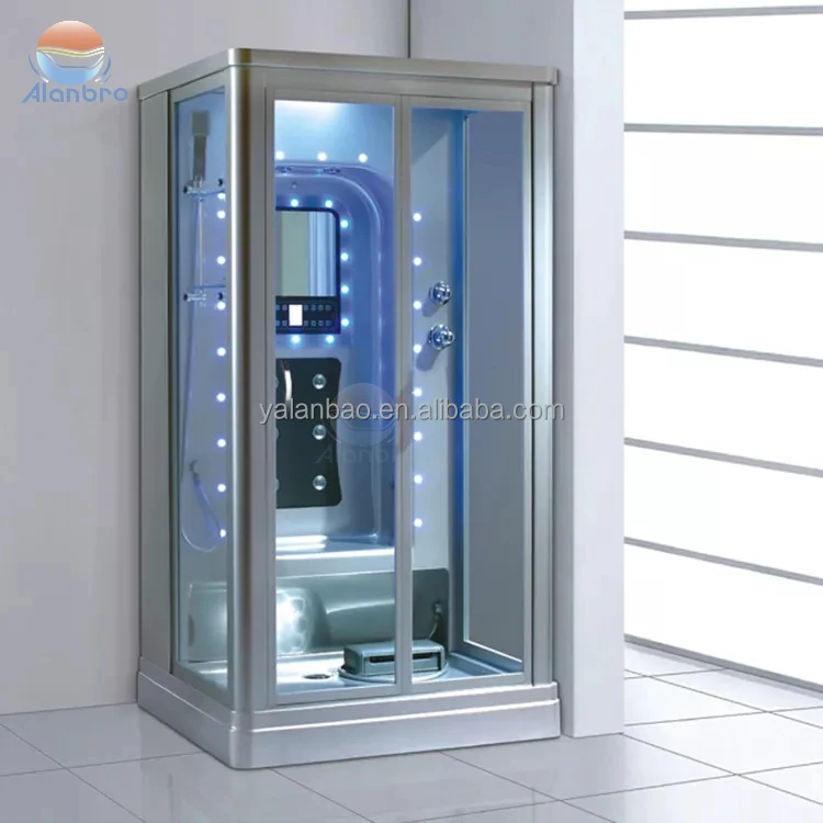 Freestanding Indoor Bathroom Acrylic Shower Enclosure Steam Function Computer Control Modern Design 3-Year Warranty Quiet