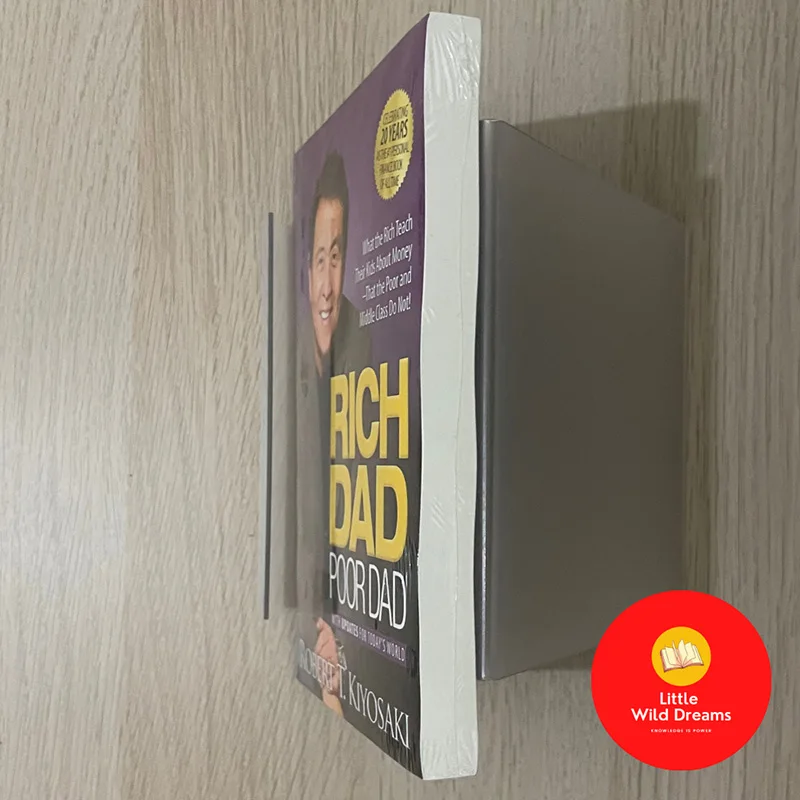 Rich Dad Poor Dad (طبعة الذكرى السنوية العشرين) بقلم روبرت تي كيوساكي الكتب الإنجليزية Libros Livros