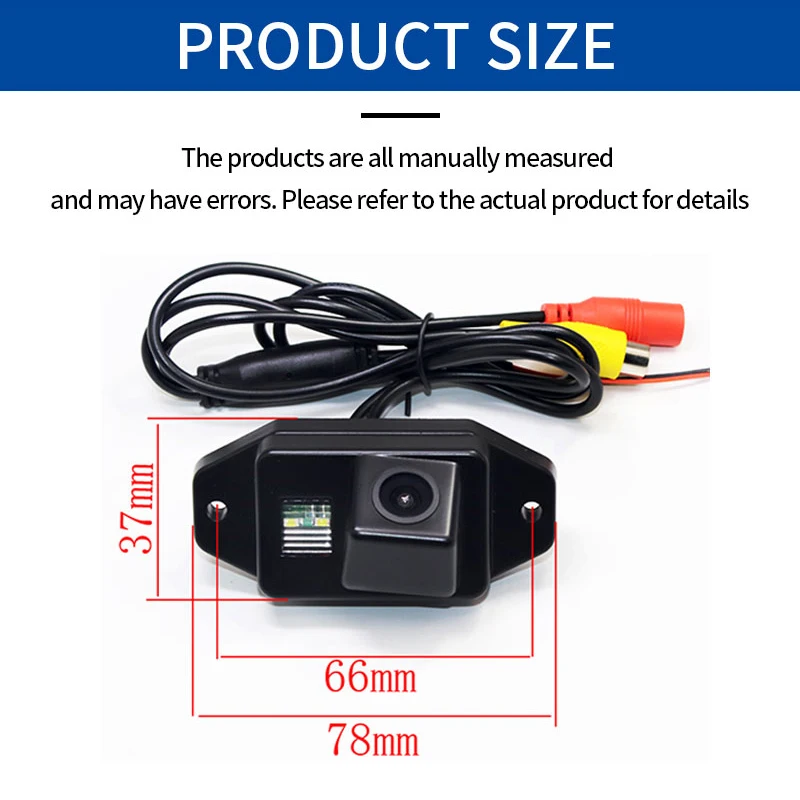 Waterproof Rear View Camera For Toyota Land Cruiser 120 Series And For Toyota Prado 2002~2009 Parking Reverse Camera