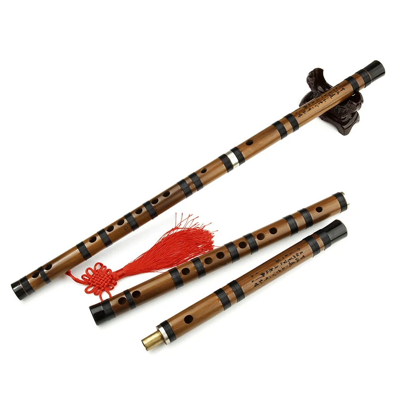

Chinese Traditional Dizi CDEFG Keys And Line Woodwind Musical Instruments Bamboo Flute