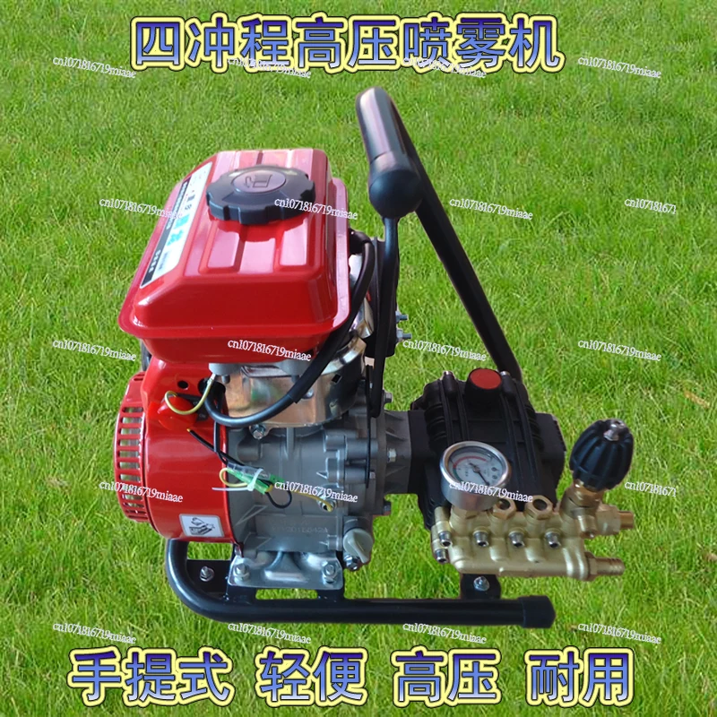 Agricultural, small motorized sprayer 154 Portable four-stroke gasoline sprayer