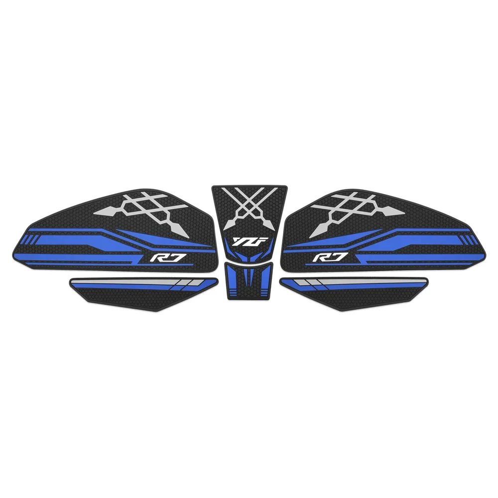 Stability Stickers Protection For YAMAHA YZFR7 2021-2025 YZF R7 2024 Gas Reservoir Traction Pad Non-Slip Side Fuel Tank Gear Kit