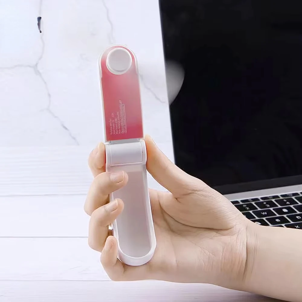 USB мини-складной вентилятор электрический портативный держатель небольшой воздушный охладитель оригинальность зарядка бытовые электроприборы настольный Ventilado