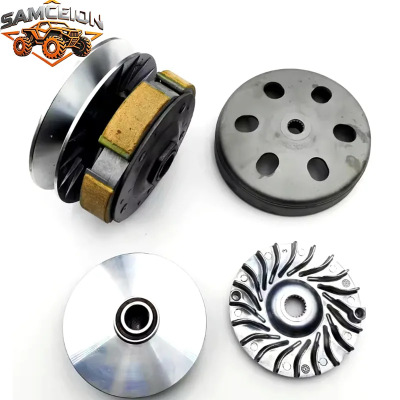 Primary Secondary Clutch Pulley Belt For Linhai ATV Dragon Fly 40 /Bighorn 400 2D Bighorn 400 SE,ATV UTV P/N: 27248 27254