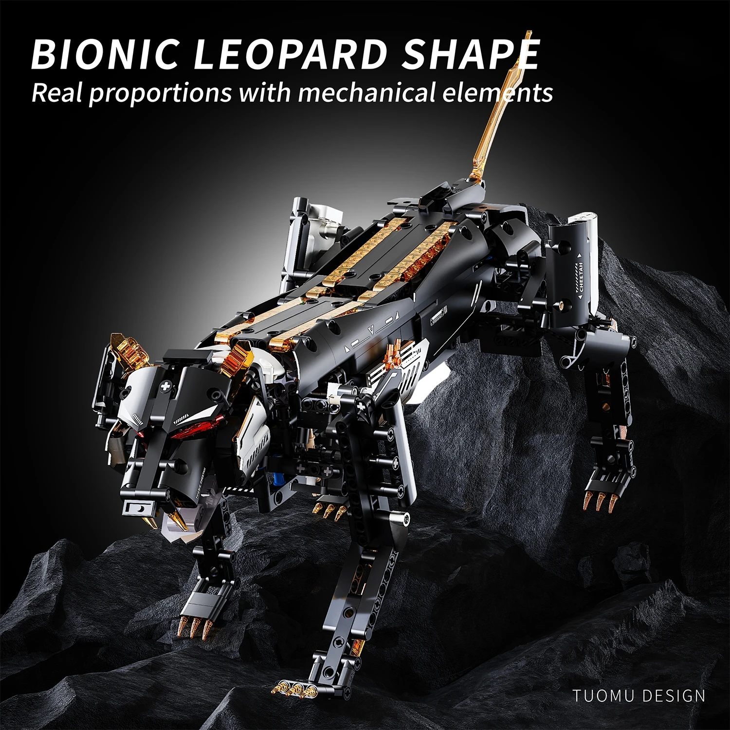 

Леопардовый мир животных, набор электрических строительных блоков, комплект технической механической модели, подарок для детей и взрослых