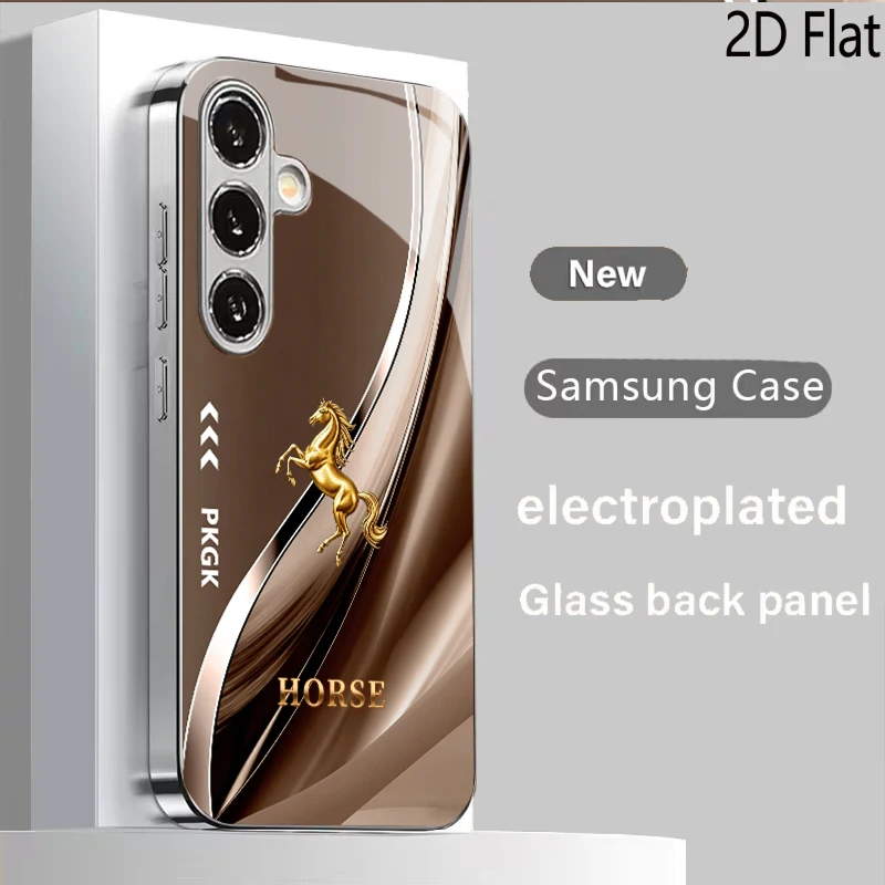 Galloping  For Samsung GalaxyS26 S25 S24Ultra S23 S22 S21PLUS A55 A35A14 A15A52 A16 A25PhoneCase Creative Full-Cover Drop-Proof