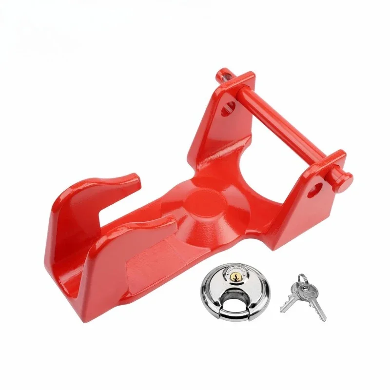 

Heavy duty gooseneck trailer lock, aluminum alloy gooseneck anti-theft