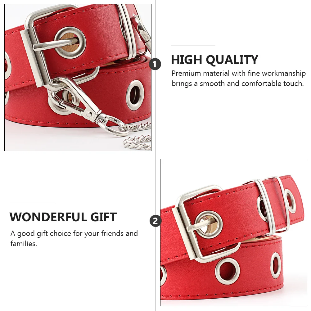 

Women Ring Decorative Belt Waist Korsett Damen Jeans Imitation Gurt Women's