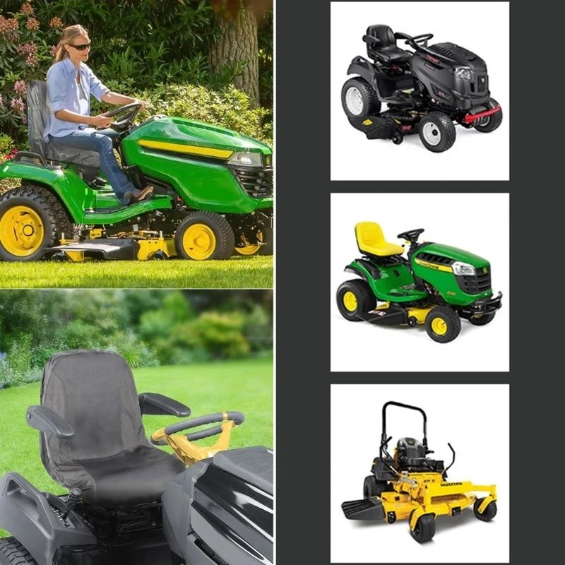 A2UC Oxford Cloth Lawn Mower Protector Ensures Longevity with Easy to Use Design Fit Tractor Against Weather Damage