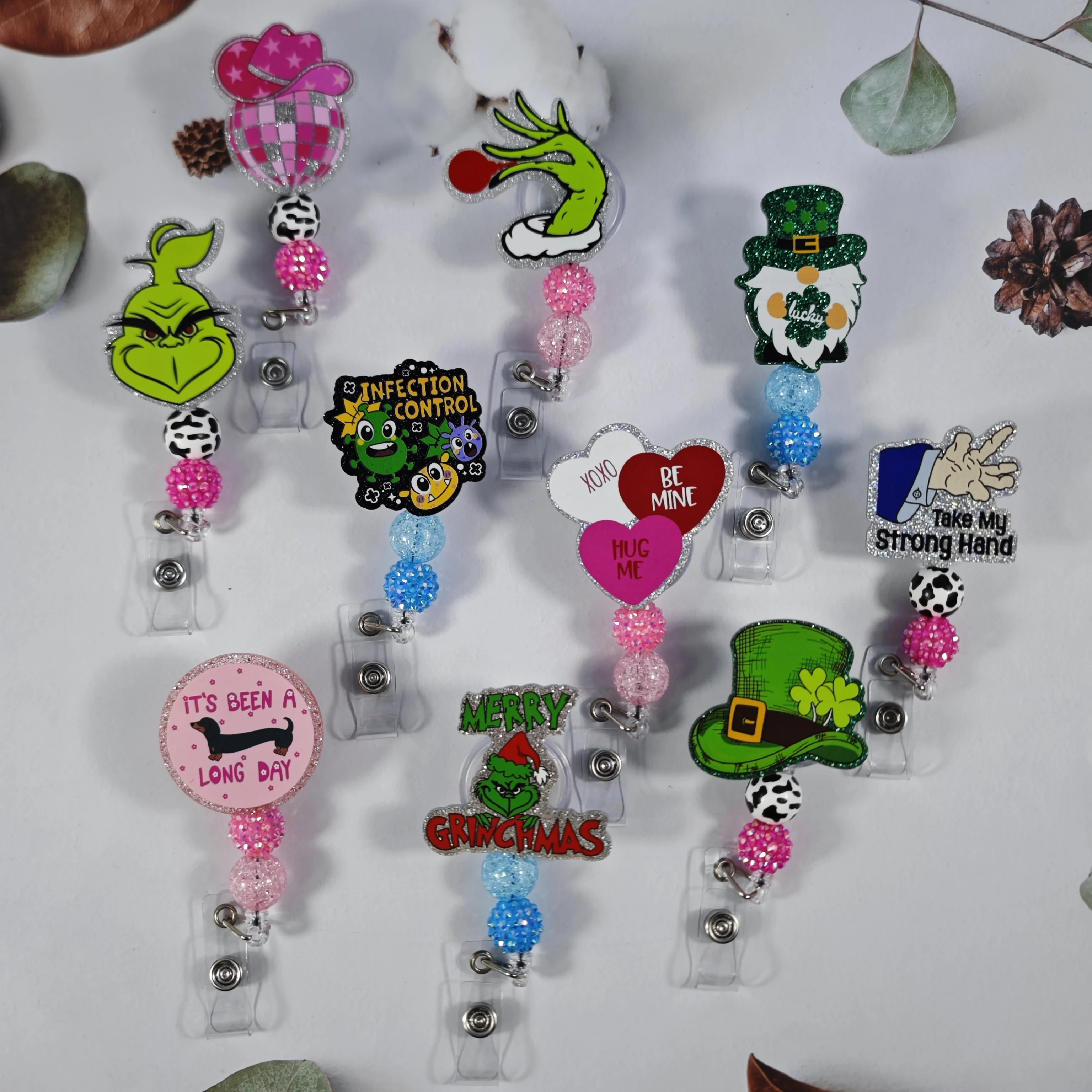 New Cartoon Acrylic Patch Bead Elak