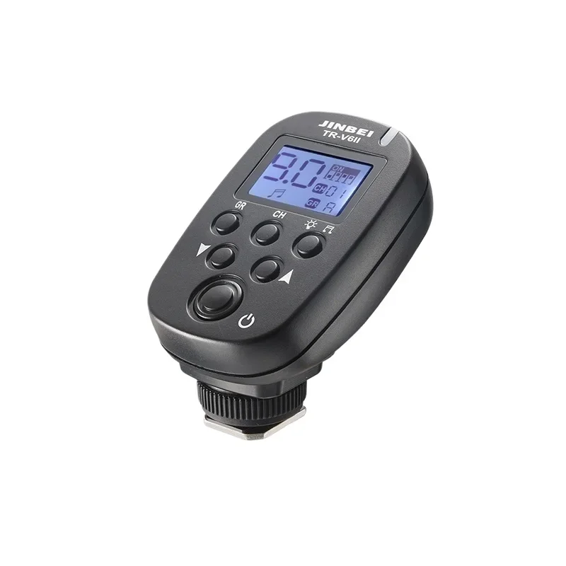 Studio photography flash, wireless trigger, transmitter, remote control part