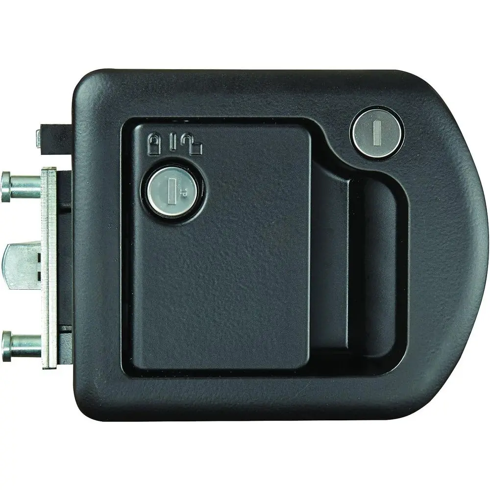 RV Designer T507 TriMark Motorhome Entrance Door Lock with Deadbolt - Fit for 1.38-1.58” RV Motorhome Doors - Right/Left-Hand Us