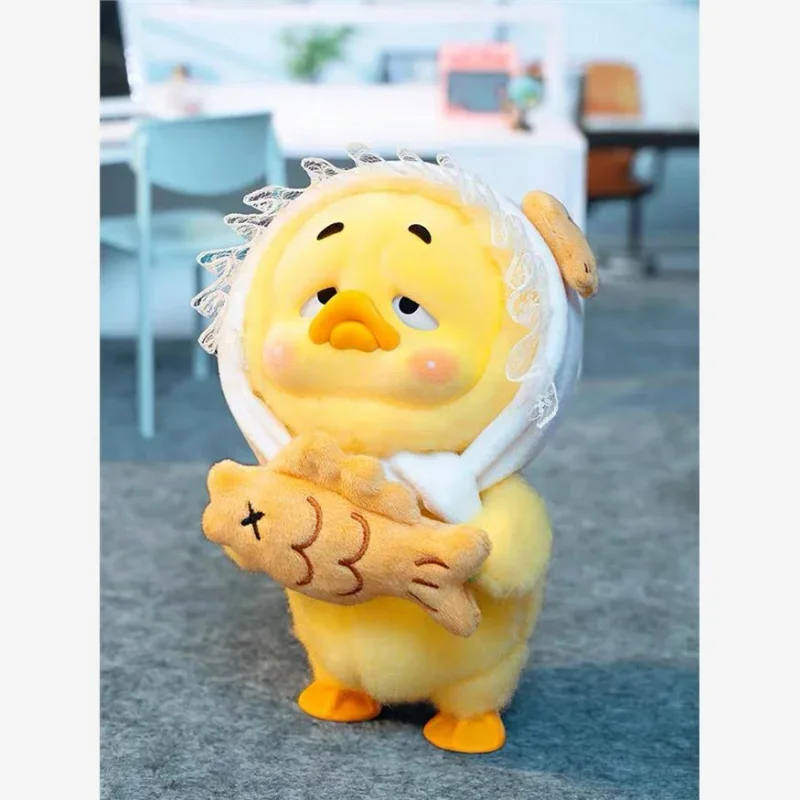 Authentic Annoying Duck At Work Blind Box Upsetduck K1 Plush  Kawaii Anime Figures  Dolls Toy Gift Cute Action Figure Toys