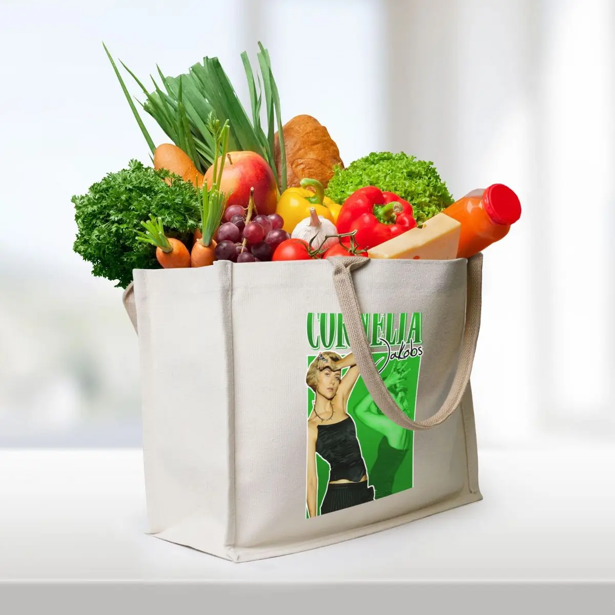 Cornelia Jakobs Sweden Eurovision 2022 Melodifestivalen Melfest Y2K Tote Bag tote bags cloth bags free delivery bags