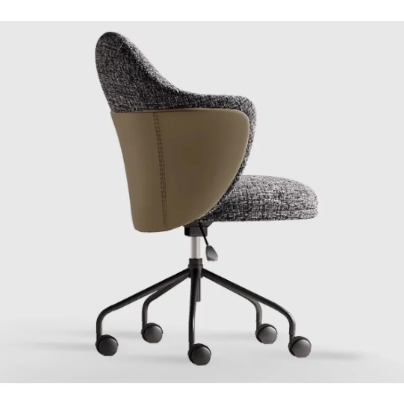 Light Luxury Computer Chair Home Chair Office Comfortable Backrest Sedentary Comfortable Rotatable Study Desk