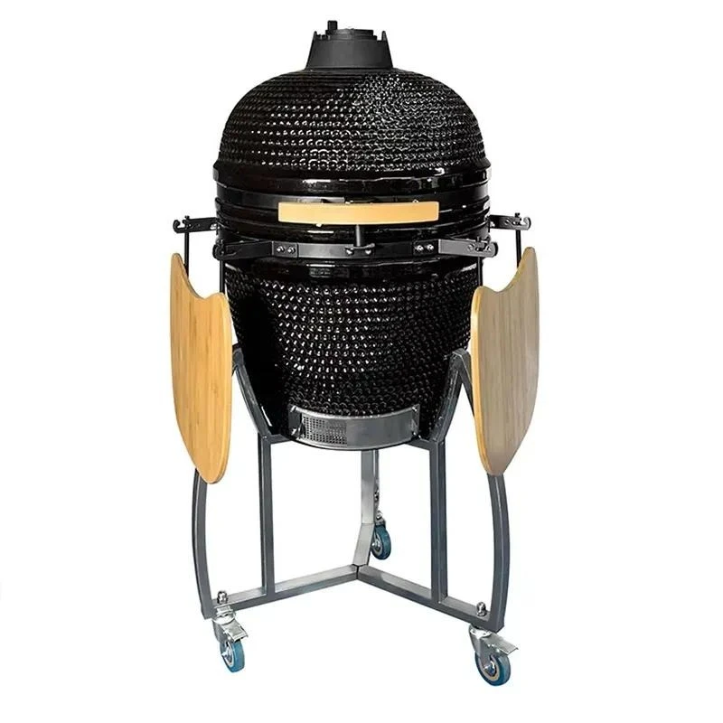 Charcoal Grill Modern Outdoor Portable Ceramic Stove BBQ Picnic for Garden Party Cooking Terrace Camping