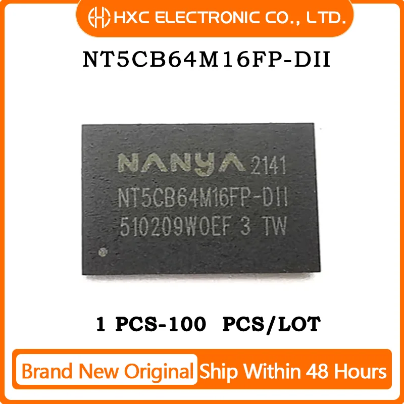 

1PCS/10PCS/50PCS/100PCS NT5CB64M16FP-DII Brand New Original IC Chip