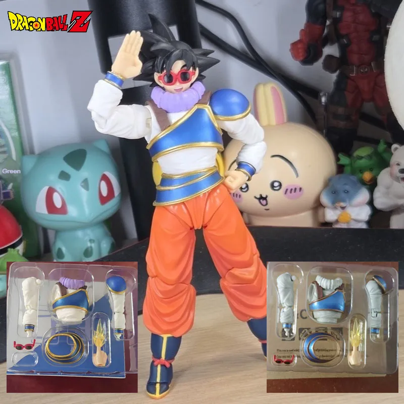 

Dragon Ball Z SHF Instant Transmission Son Goku Chibi Dam'z Clothes Modified Parts Accessories Anime Action Figures Toys