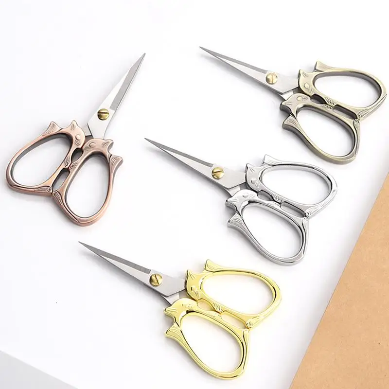 Butterfly Squirrel Tailor Scissors Cross Stitch Vintage Scissors Thread Embroidery Scissor Sewings For Handicraft DIY Sewing