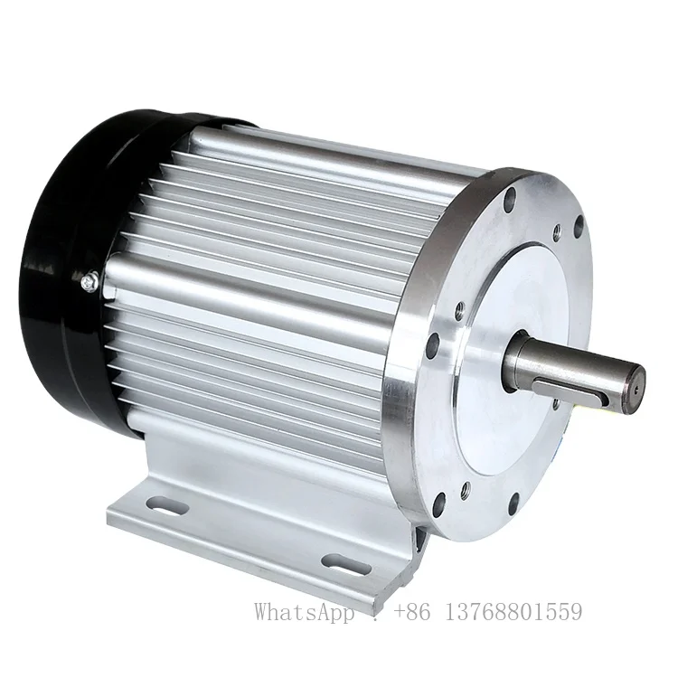 Permanent Magnet Brushless DC Motor 4000W 24V 48V 60V 72V High Power Cleaning Machine Mechanical Equipment Modification Kart