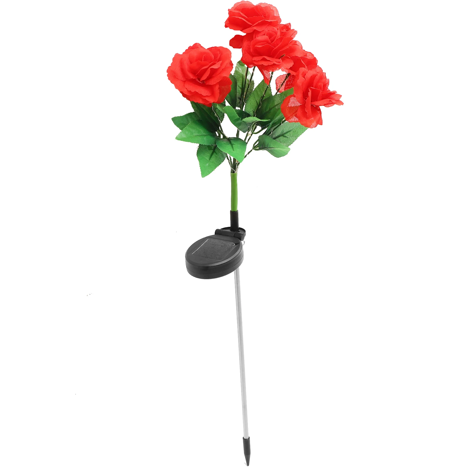 

Rose Light Outdoor Garden Decorative Lights Pathway Lawn Yard Powered Flower Lamp Solar Garden Landscape Lighting Led Solar