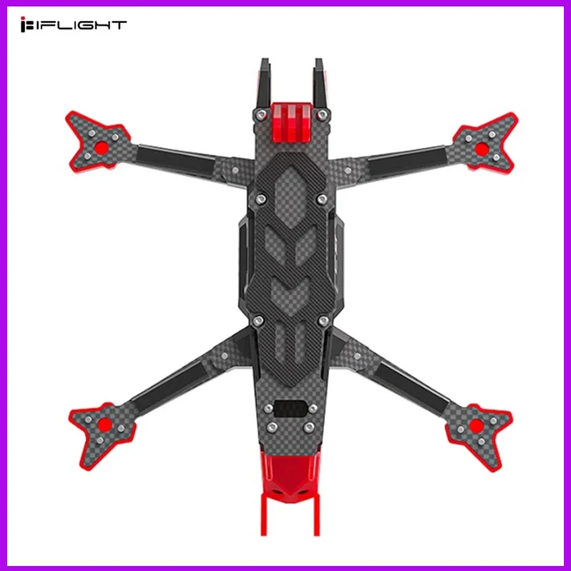 

IFlight SH CineFlow 5 O4 Frame Kit 5inch (DeadCat) Wheelbase 222mm With 5mm Arm for DJI O4 Air Unit RC FPV Drone
