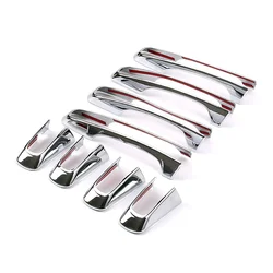Chromium Styling Fitment For Jaguar E-PACE XE XF X260 XFL F-Pace Chrome Exterior Side Door Handle Cover Moulding Trim