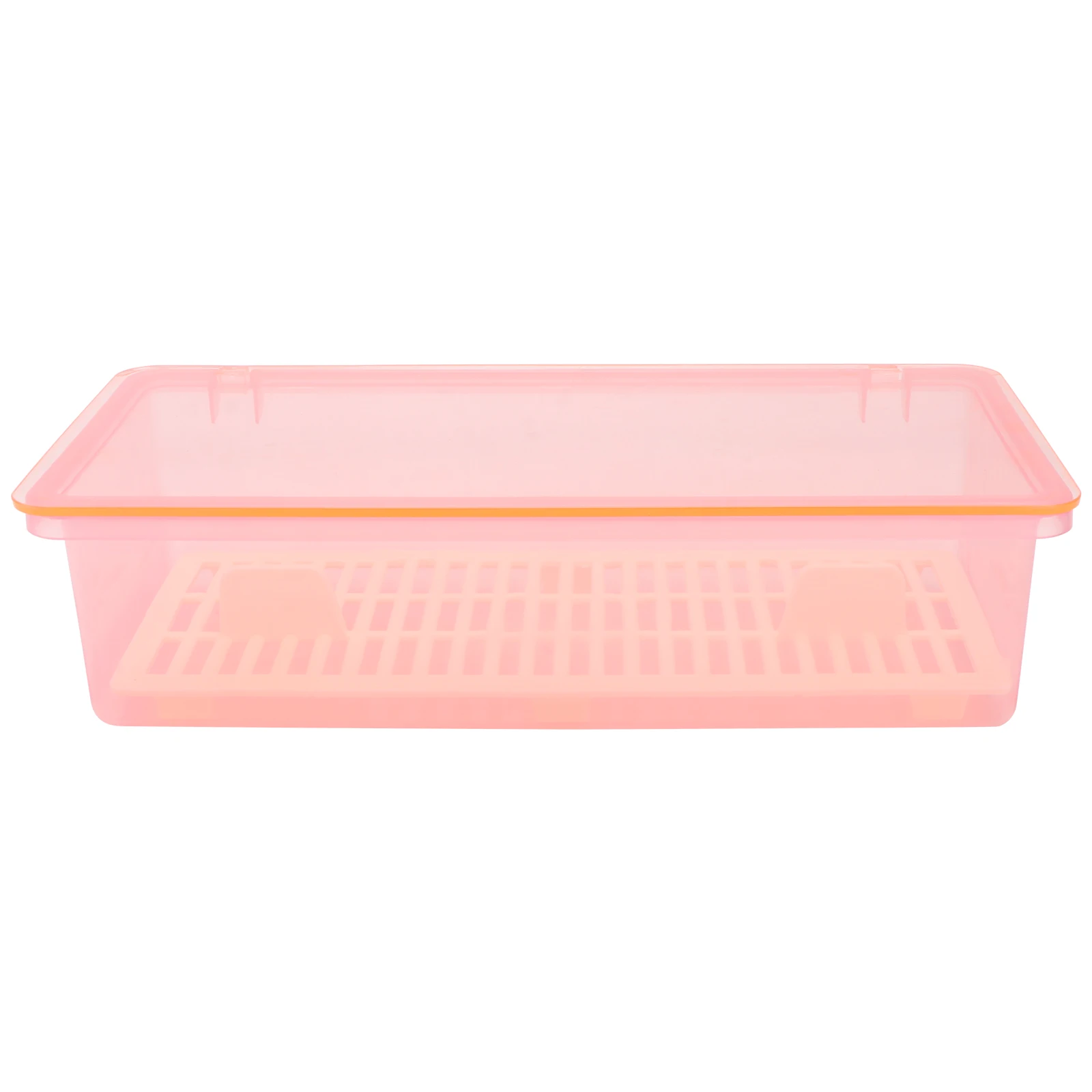 

Chopstick Drainer Box Plastic Tableware Storage Case Transparent Cover Waterproof Dustproof Bacteria Resistant Kitchen Drawer