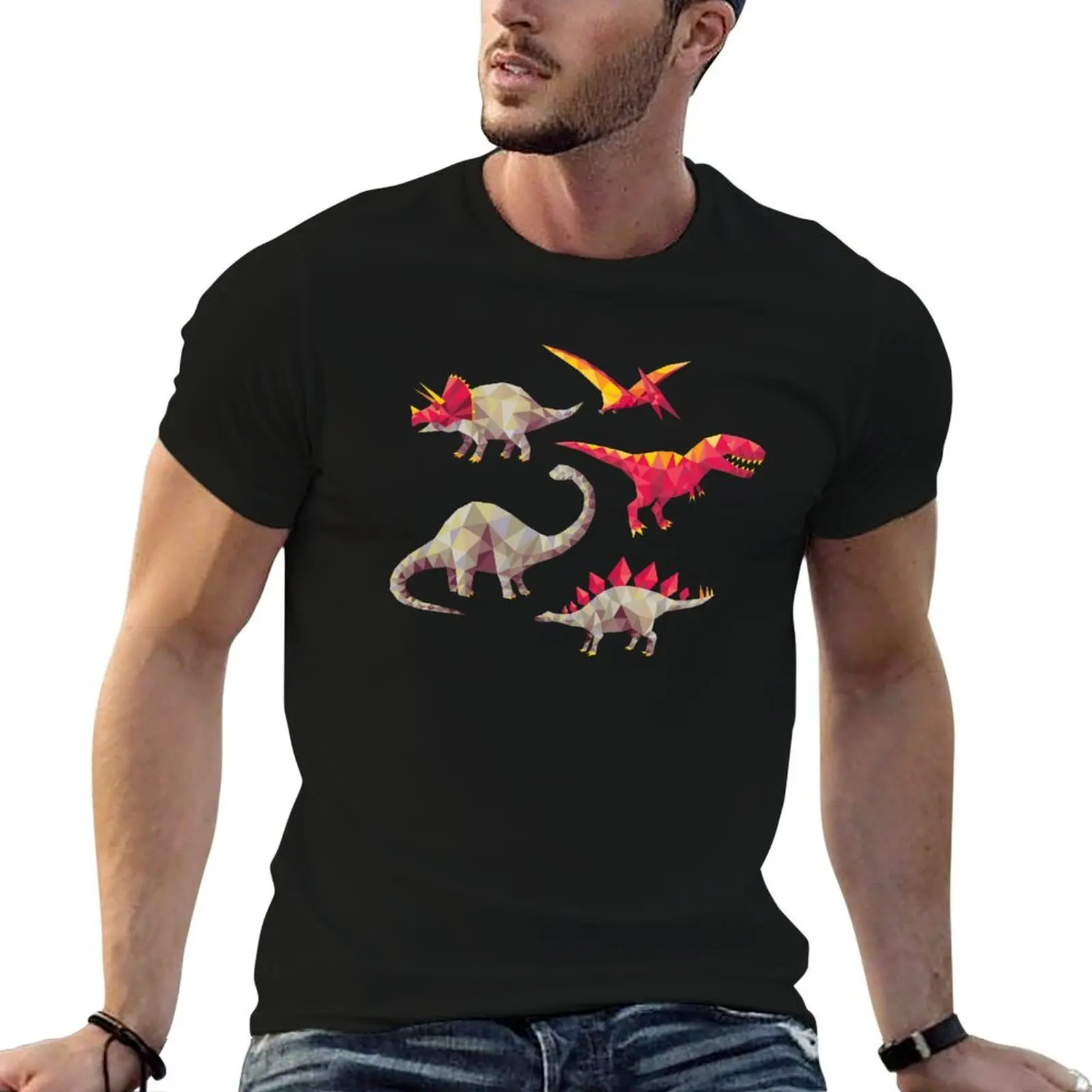 

Geo-saurs T-Shirt man t shirts high quality luxury brand t shirt for man T-Shirt