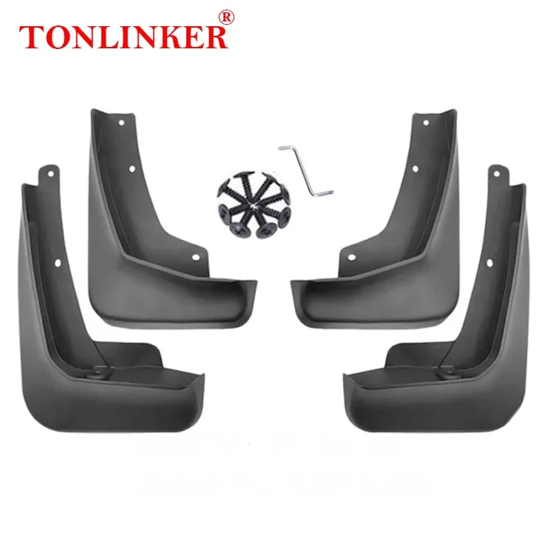 TONLINKER Car Mudguard For Tenet  T4 2025 SUV Mudguards Splash Guards Front Rear Fender Mudflaps 4Pcs Accessories