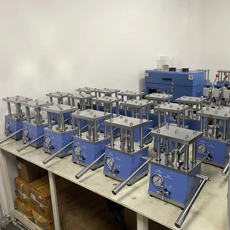 Manual Hydraulic Crimping Machine for Lithium-Ion Coin Cell Making Hot Sale Lab Research Button Coin Cell Case Machine