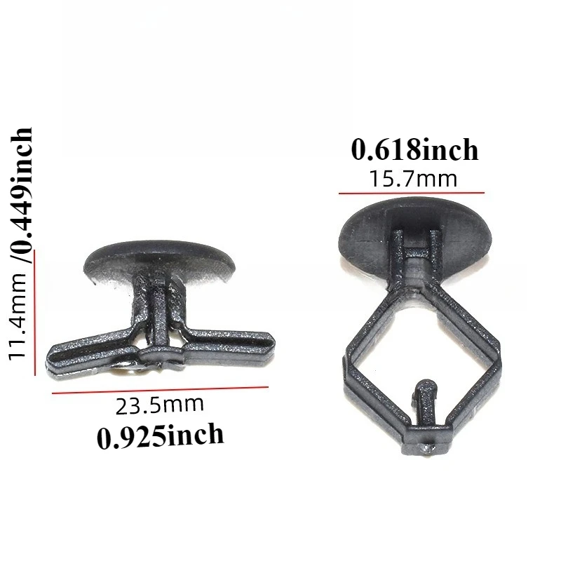10/20/30/50pcs Car Buckle Fixed I-Shaped Carpet Floor Mat Clip Plastic Buckle Car Accessories Car Interior