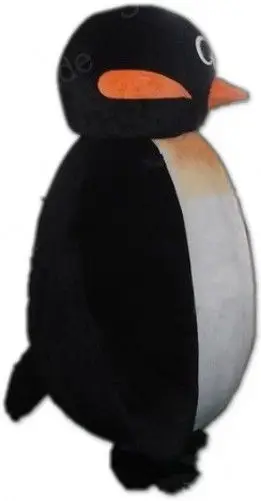 Nieuwe Volwassen Hot Sale Foam Schattige Pinguïn Pop Fancy Cartoon Mascotte Kostuum Pluche Kerst Fancy Dress Halloween Mascotte Kostuum