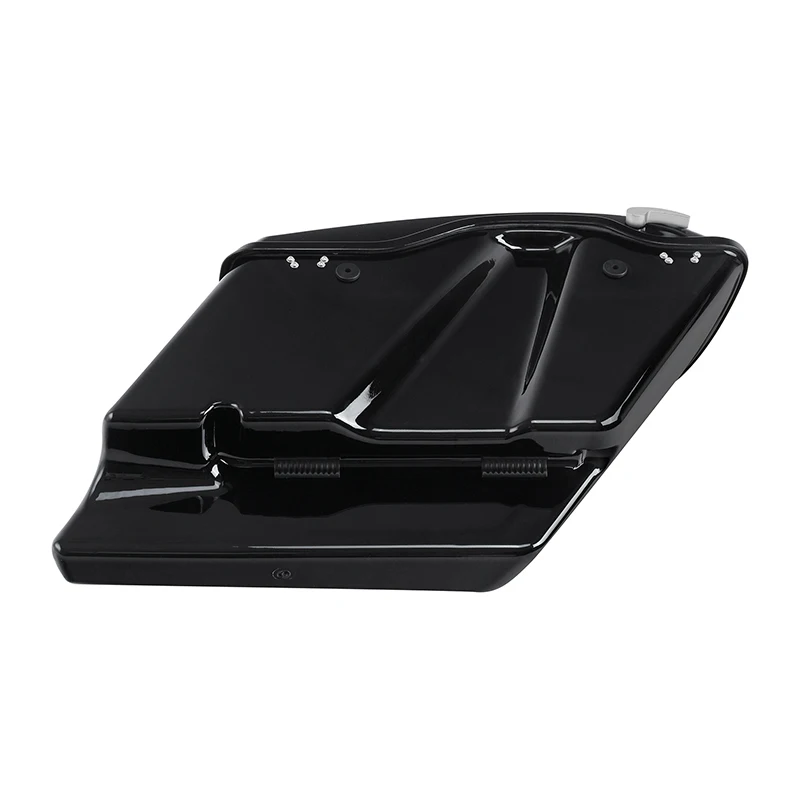 5" Extended Stretched Saddle Bags w/ Latch Key Fit For Harley Touring 2014-2024