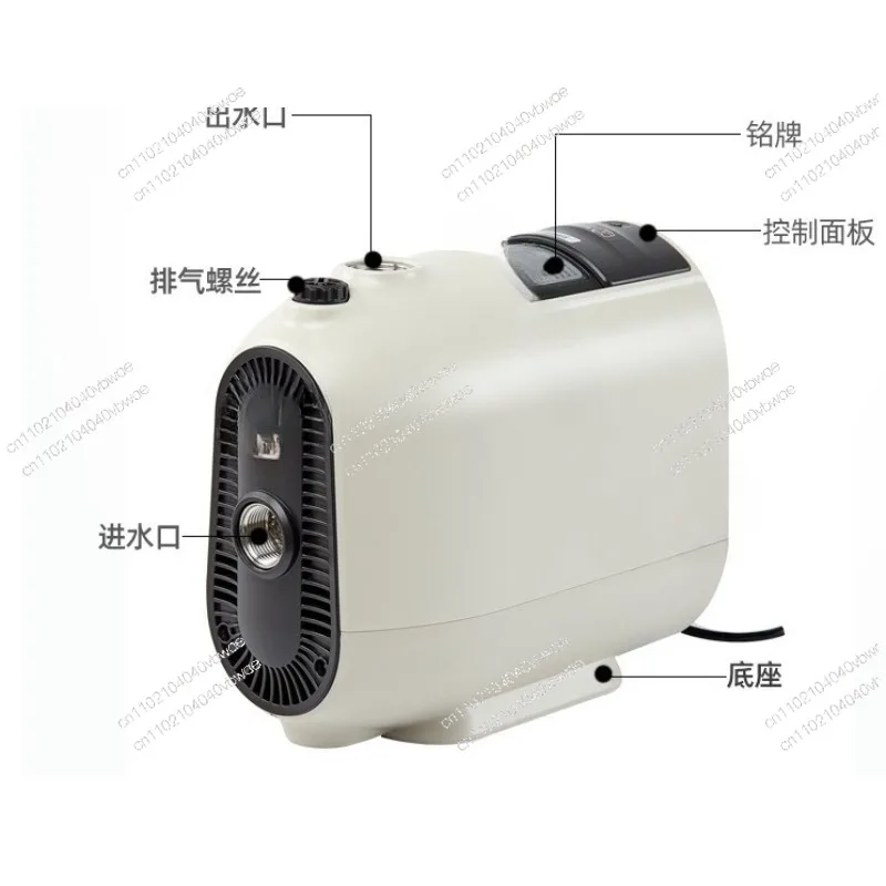 Water pump Permanent magnet variable frequency booster pump Household light sound pressure pump Water pipe