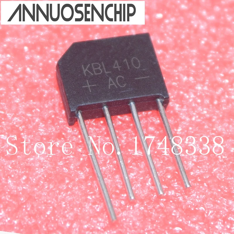 10PCS KBL406 KBL410 KBL408 KBL608 KBL610 KBL-406 KBL-408 KBL-410 KBL-608 KBL-610 4A 6A 600V 800V 1000V