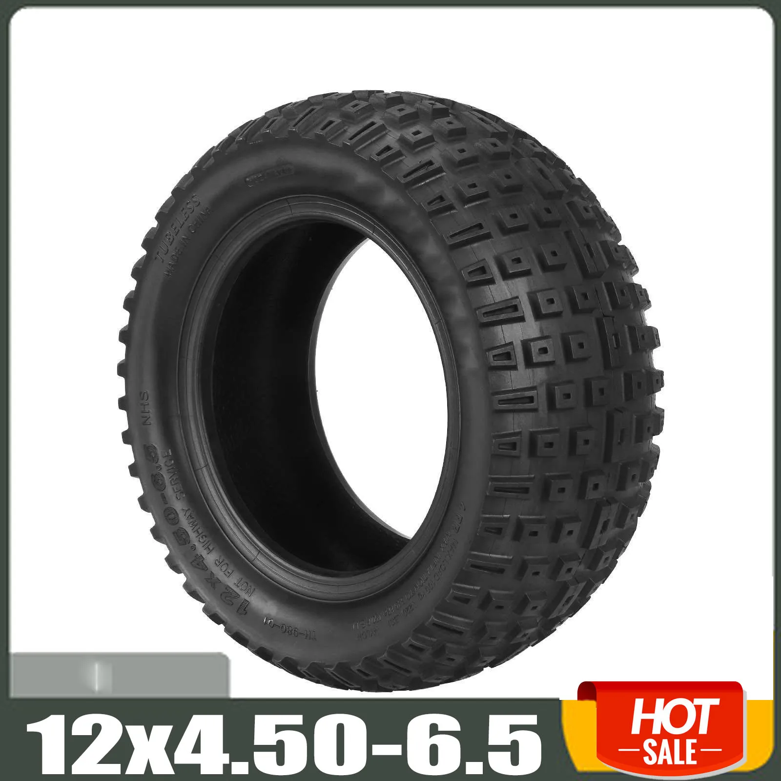 High quality 12x4.50-6.5 vacuum tires 12 inch electric scooter front and rear tires wear-resistant off-road anti-skid tires