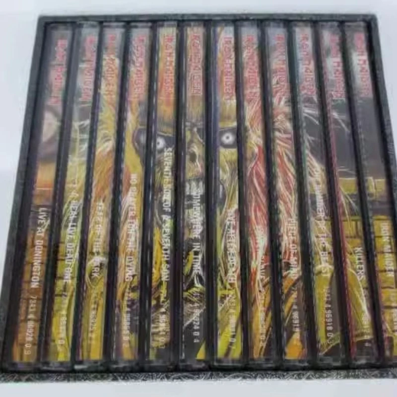 클래식 헤비메탈 에디 음악 CD 베스트 컬렉션 앨범 15장 음악 레코드 세트 코스프레 워크맨 자동차 사운드트랙 박스 파티 음악