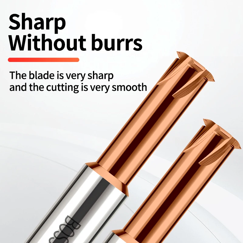 BOSS TAPS CNC Machine Solid Carbide Long Shank 100L Single Tooth Thread Milling Cutter M2 M3 M4 M5 M6 M8 M10 M12 M14 Mill Mills