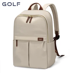 GOLF Casual Travel Backpack for Women 16 inch Waterproof Business Elegant 15 inch Notebook Pouch Nylon High Quality School Bag