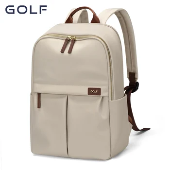 GOLF Laptop Backpack Women 16 inch Waterproof Business Elegant 15 inch Notebook Pouch Nylon Travel Back Pack High Quality Bag