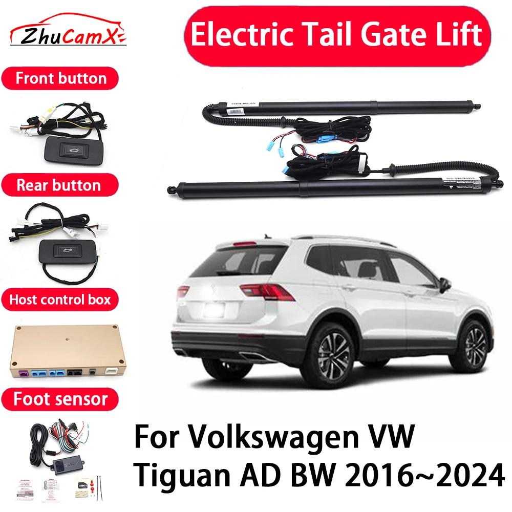 

ZhuCamX Car Automatic Electric Tail Gate Lift Tailgate Assist System for Volkswagen VW Tiguan AD BW 2016–2024