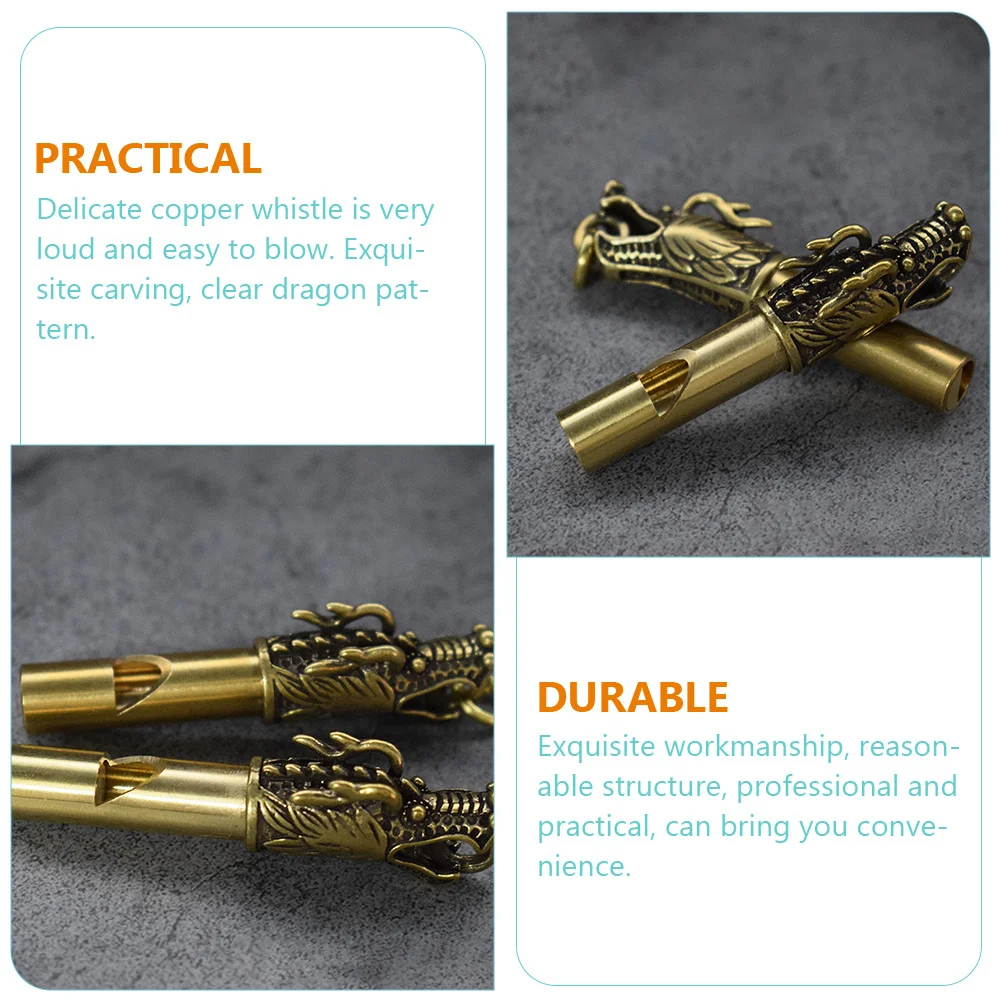 1 قطعة النحاس بصوت عال حرس ل صافرة الطوارئ المشي لمسافات طويلة في الهواء الطلق بصوت عال صافرة التخييم بقاء الطوارئ تدريب الكلاب #3