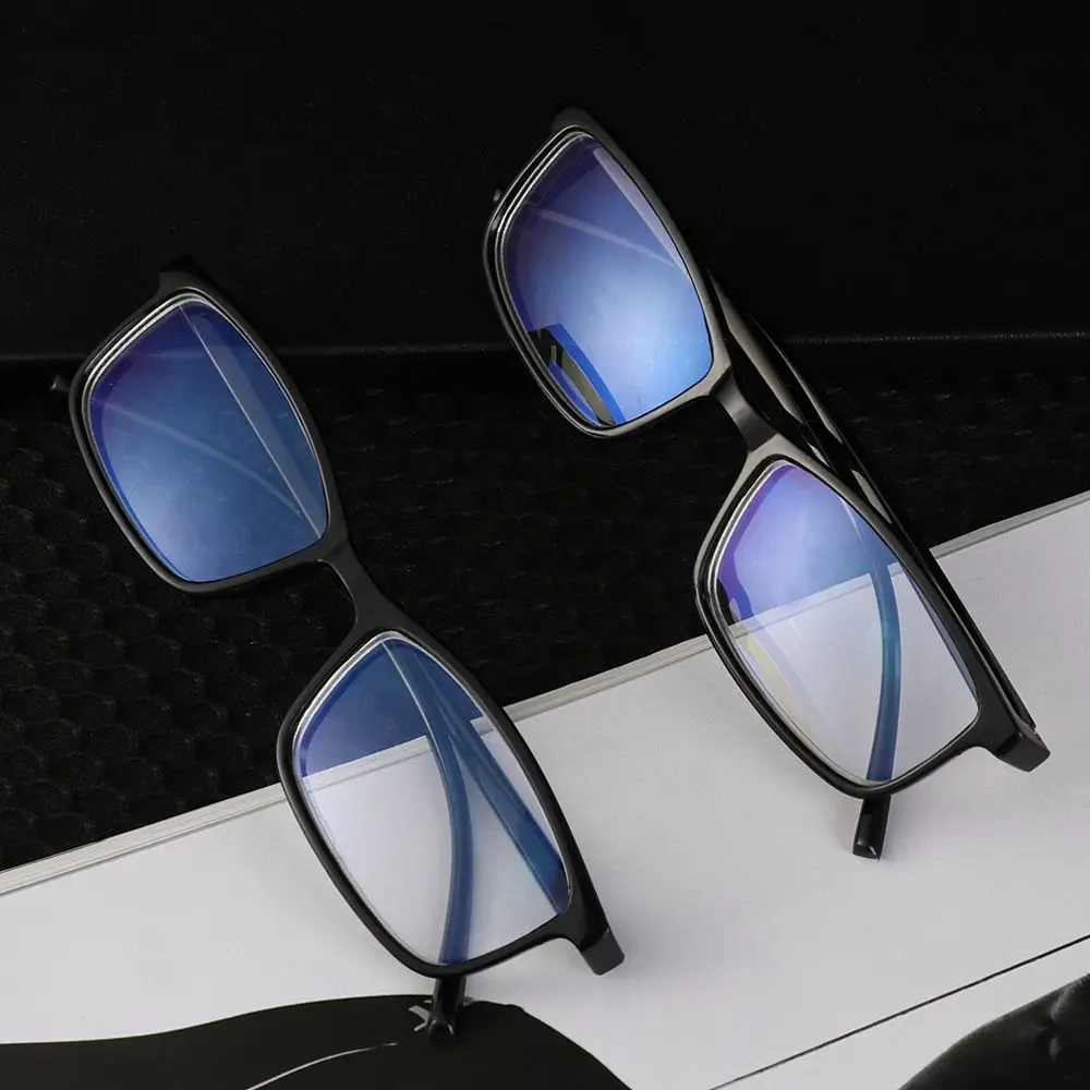 Classic Blue Film Business Myopia Glasses Women Men Ultralight Resin Reading Eyewear Nearsighted Eyeglass Vision Care -1.00~-4.0 image 4